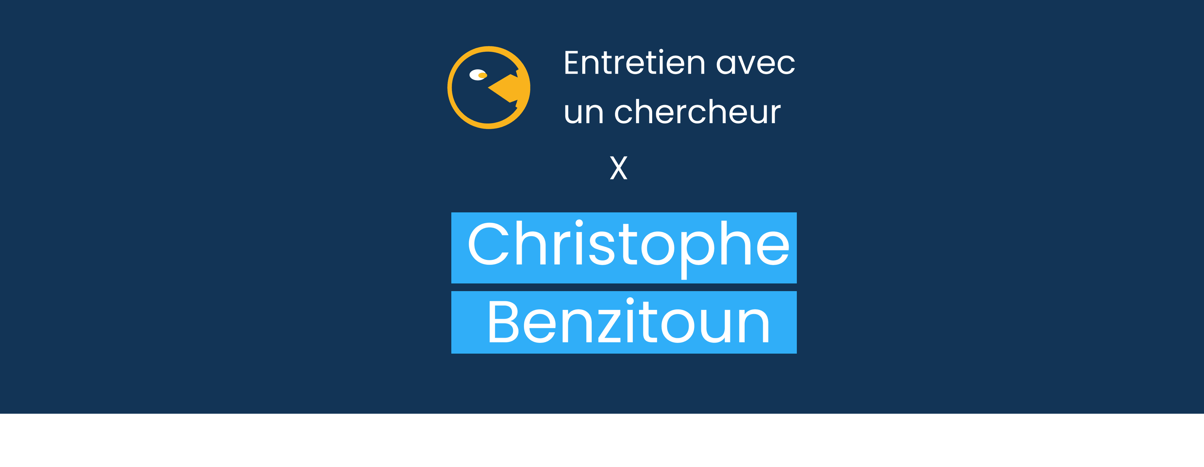 Entretien avec Christophe Benzitoun